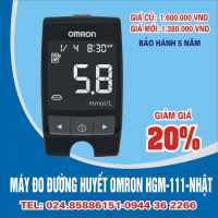 Máy đo đường huyết Omron HGM-111