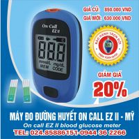 Máy đo đường huyết On Call EZ II